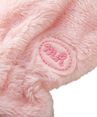 MIKI HOUSE HOT BISCUITS 【ミキハウス】【0-2歳】 マイクロファー ミトン ピンク