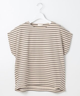 ANY SIS L 【シルクタッチさら魅せTシャツ】後ろコクーン プルオーバー