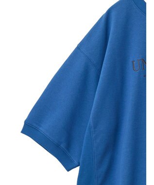 Green Parks ７分袖ロゴミニ裏毛トレＴＥＥ Blue