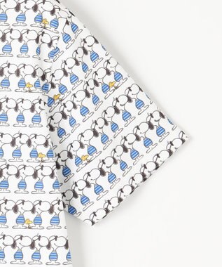 23区GOLF 【PEANUTS】【MEN】スヌーピーコラボ 総柄ポロシャツ ホワイト系5