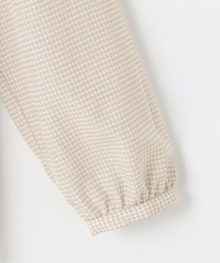 ANY SIS L 【洗える】フリルスタンドピンタック ブラウス アイボリー系