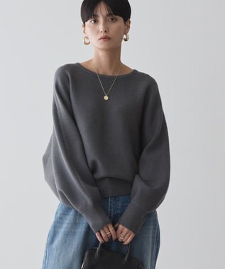 AMERICAN HOLIC バイパチドルマンニットプルオーバー Gray Mixture