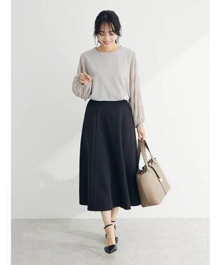 Green Parks マジョリカスリーブカットプルオーバー Light Gray