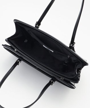 J.PRESS LADIES 【リクルート対応・A4サイズ収納可】トート バッグ ブラック系