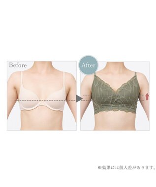 BRADELIS New York 【BRADELIS Me】 Lacy Cool Bra26S1 カーキ
