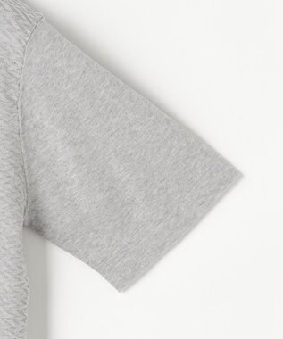 JOSEPH ABBOUD 【サステイナブル・オーガニックコットン使用】オーガニッククール ニット Tシャツ ライトグレー系