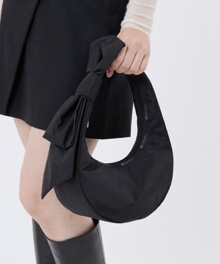 LeSportsac BOW CRESCENT SHOULDER/ブラックボウズ ブラックボウズ