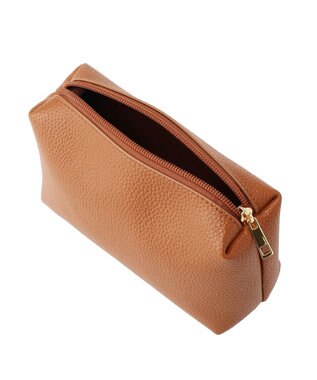 earth music&ecology 【軽量】チャーム付きミニトートバッグ Camel