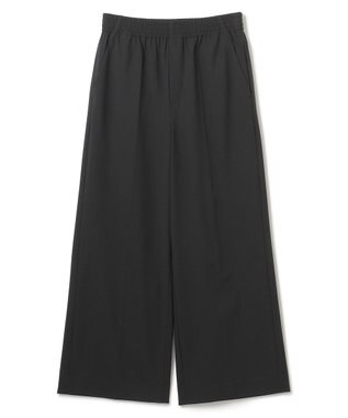 UNFILO 【新色追加】イージーワイドパンツ ブラック