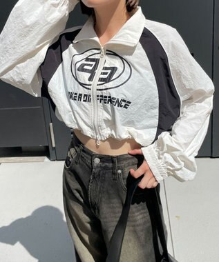 WEGO キリカエナイロンブルゾン ホワイト