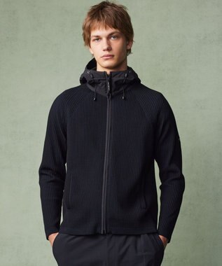 【軽さ/ストレッチ】 CORDURA COTTON アウトドアニットパーカー