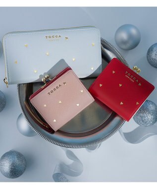 TOCCA LUCKY SHOWER LONGWALLET 長財布 ブルー系