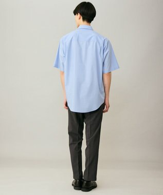 UNFILO MENS イージーケア TRクリーンシャツ サックス