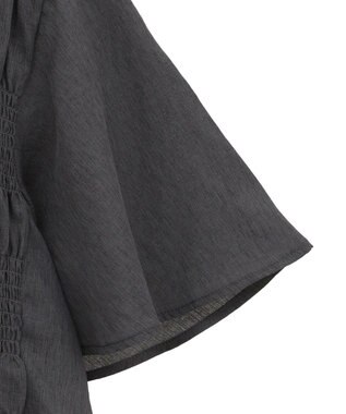 Green Parks ＳＥＴ２点マジョリカシャーリングブラウス＋タンク Light Green