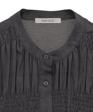 Green Parks ＳＥＴ２点マジョリカシャーリングブラウス＋タンク Light Green