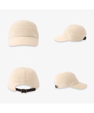 林八百吉商店 Jin no beat shi te cassie ニットサーモCAP エクリュ