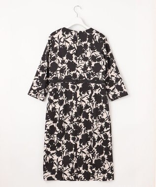 自由区 S 【Premium Collection】シャドウフラワープリント ワンピース ブラック系5