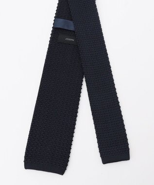 JOSEPH HOMME シルキーニットタイ ネイビー系