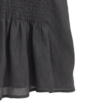 Green Parks ＳＥＴ２点マジョリカシャーリングブラウス＋タンク Light Green