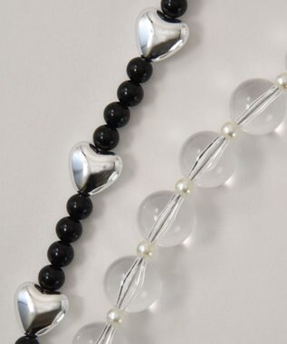 LANVIN en Bleu ジュエル スマホストラップ ブラック