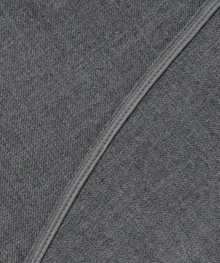 自由区 L 【SHIHOさん着用】ソフトウールブレンドペプラム ブラウス チャコールグレー