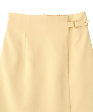 YECCA VECCA サイドベルトナロースカート Yellow