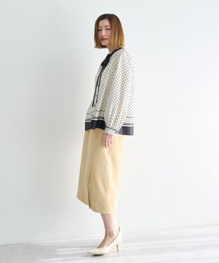 YECCA VECCA サイドベルトナロースカート Yellow