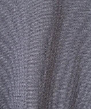 earth music&ecology チュールヘムニットプルオーバー Charcoal Gray