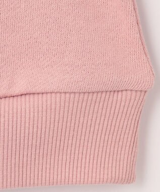 ANY KIDS 裏毛 モシャモシャ ロゴ トレーナー ピンク