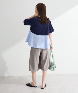Green Parks 華やぎカットソー（アシメヘム） Off White