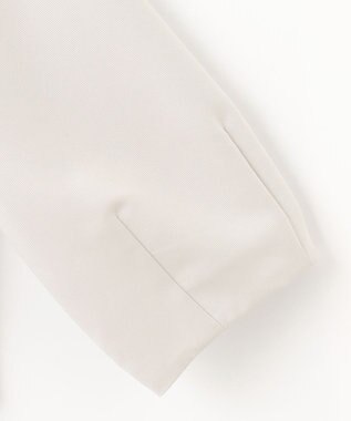 自由区 S 【洗える】グログランパフスリーブ ジャケット ベージュ