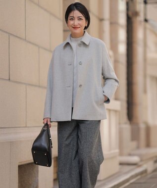 J.PRESS LADIES L 【WEB限定カラーあり】CAT ハイネック ニット ライトグレー系