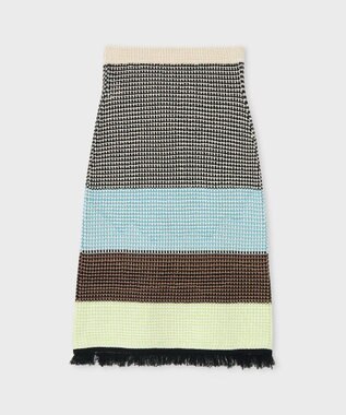 Paul Smith 【洗える】クロッシェ スカート ブラック