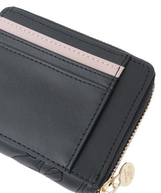 Maison de FLEUR リボンキルティングフラグメントケース Black