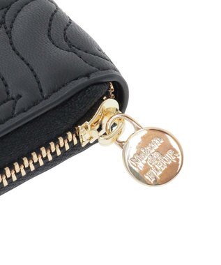 Maison de FLEUR リボンキルティングフラグメントケース Black