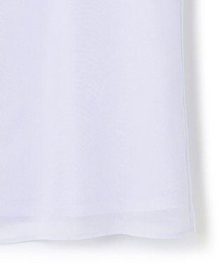 23区 【洗える】エアリーコンビジャージー パールモチーフ カットソー ライラック系