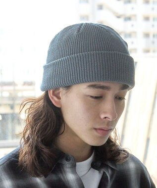 WEGO 【ユニセックス着用ITEM】2wayシングルニットワッチ ダークグレー