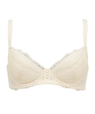 BRADELIS New York 【BRADELIS New York / 育乳ブラ・STEP1 集める】 ジャスミンステップ1ブラ22A1  しっかりバストを集めてナチュラルなシルエットを作る補整ブラ エクリュ