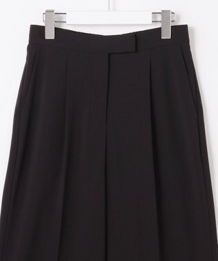 ANY SIS S 【セットアップ対応】セレモニーダブルクロス ワイドパンツ ブラック