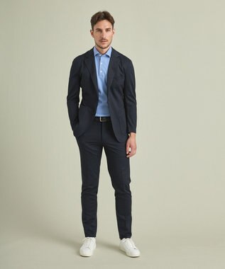 GOTAIRIKU 【AIRY MOVE / セットアップ対応】ムリネ調マルデオリジャージー セットアップジャケット ネイビー系8