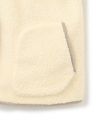 J.PRESS YORK STREET 【WOMEN】ボアアウター アイボリー系