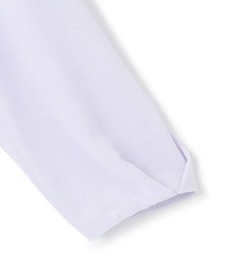 23区 【洗える】エアリーコンビジャージー パールモチーフ カットソー ライラック系