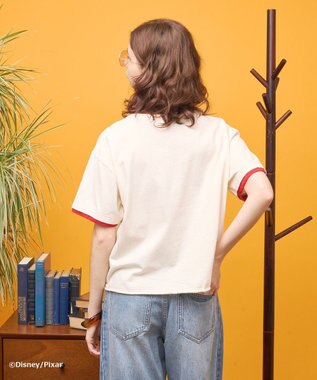 AMERICAN HOLIC 【TOY STORY】リメイク風グラフィックTシャツ Ivory