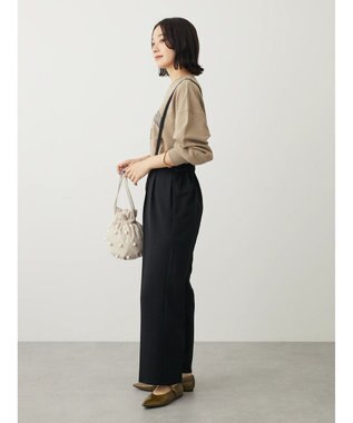 Green Parks アソートロゴ裏毛プルオーバー Brown