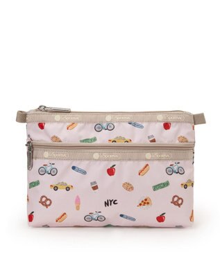 LeSportsac COSMETIC CLUTCH/NYCアイコンズピンク
