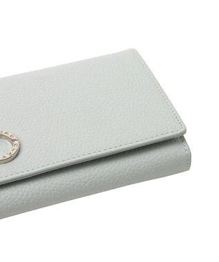 CLATHAS カーラ かぶせ長財布 ライトブルー