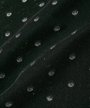 YECCA VECCA グリッタードットベロアオーバーキャミ Black