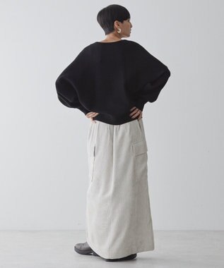 AMERICAN HOLIC バイパチドルマンニットプルオーバー Black