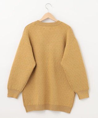 SHARE PARK LADIES キルティングニット マスタード系