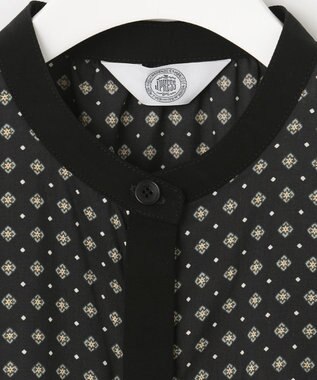 J.PRESS LADIES 【洗える】 ジオメトリック ワンピース ネイビー系5